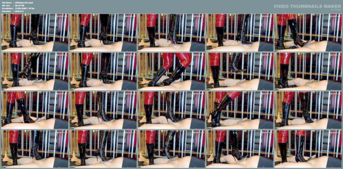 CBT With Patent Leather Boots - OFFICIAL VINYL QUEEN - MP4