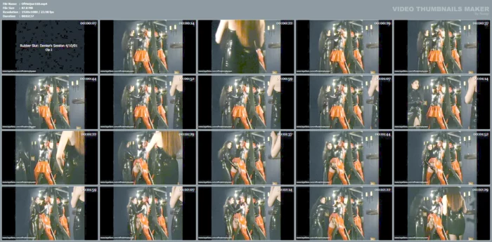Denise The Rubber Slut, Clip 2, - OFFICIAL VINYL QUEEN - MP4