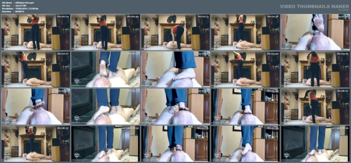 Dirty Foot Trample With Trampleguy - OFFICIAL VINYL QUEEN - MP4