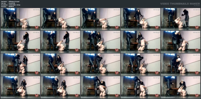 Double Femdom Part 3 - OFFICIAL VINYL QUEEN - MP4
