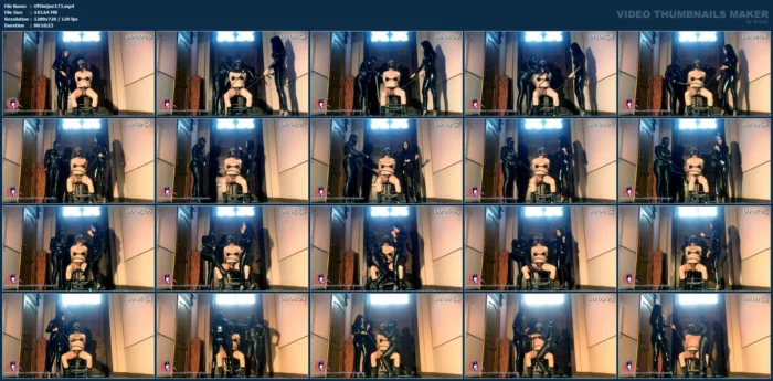 Double Femdom Part 4 - OFFICIAL VINYL QUEEN - MP4