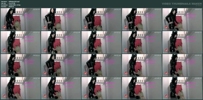 Female Strap-On Worship - OFFICIAL VINYL QUEEN - MP4