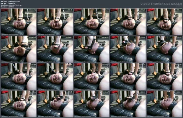 Foot Humiliation - OFFICIAL VINYL QUEEN - MP4