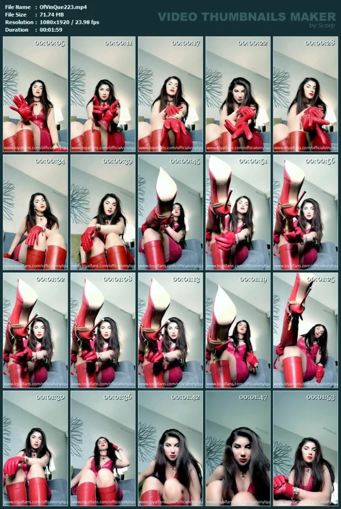 Glove POV Clip - OFFICIAL VINYL QUEEN - MP4