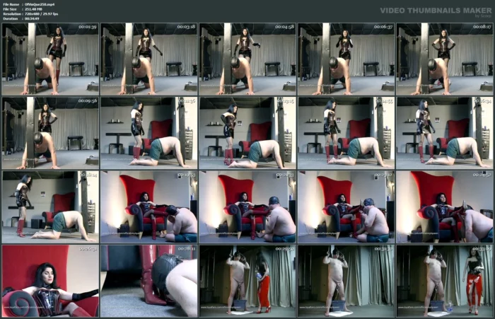 Kick Me Harder Mistress 2 - OFFICIAL VINYL QUEEN - MP4