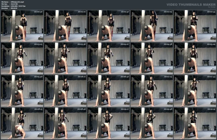 Kick Me Harder Mistress 2 Part 1 - OFFICIAL VINYL QUEEN - MP4