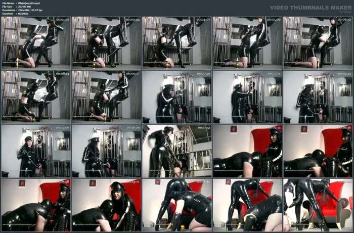 Latex Slave - OFFICIAL VINYL QUEEN - MP4