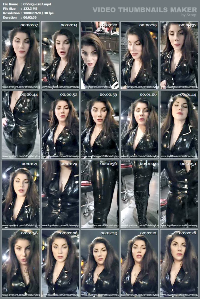 Latex Today! - OFFICIAL VINYL QUEEN - MP4