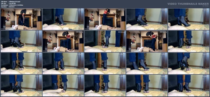 Office Pump Trample - OFFICIAL VINYL QUEEN - MP4