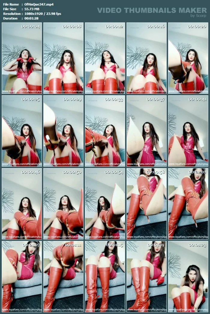 Red Boot Perspective - OFFICIAL VINYL QUEEN - MP4