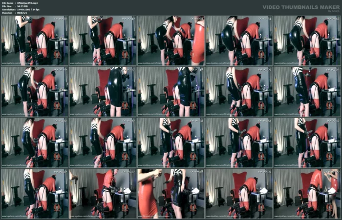 Return Of Denise The Rubber Slut Part 3 - OFFICIAL VINYL QUEEN - MP4