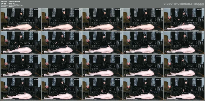 Slave Joe, Oct 2021 Chastity Session Part 1 - OFFICIAL VINYL QUEEN - MP4