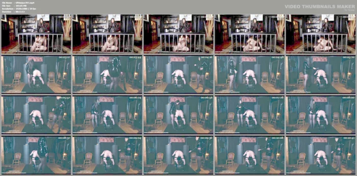 Slave Joe Chastity Session, May 2021 Part 1 - OFFICIAL VINYL QUEEN - MP4