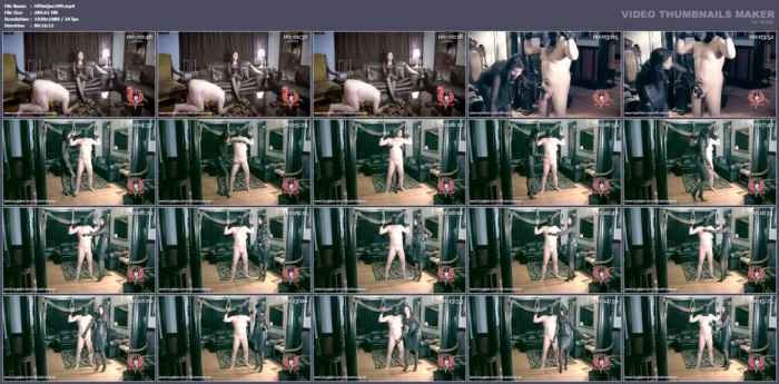 Slave Joe Chastity Session - July 2016 Part 1 - OFFICIAL VINYL QUEEN - MP4