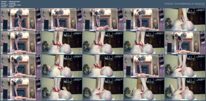 Slingback Neck Trample - OFFICIAL VINYL QUEEN - MP4