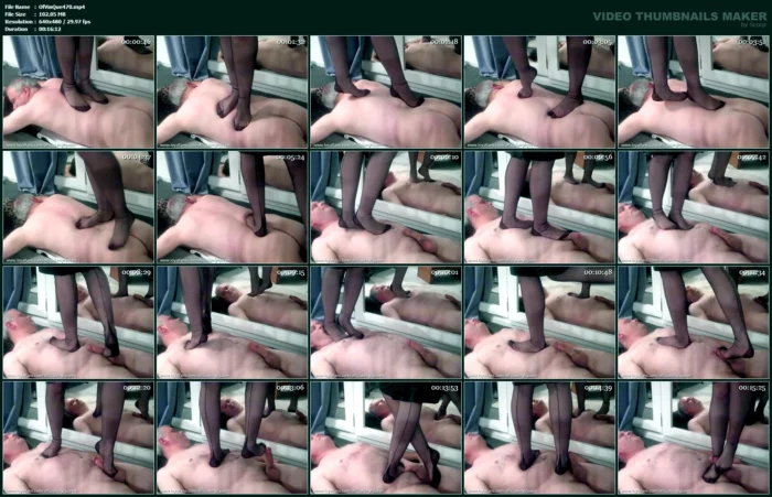 Trampleguy Gets A Nylon Break - OFFICIAL VINYL QUEEN - MP4