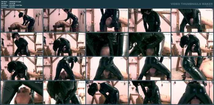 Latex Ass Facesitting By Dominatrix Dinah - OWK / OTHER WORLD KINGDOM - MP4