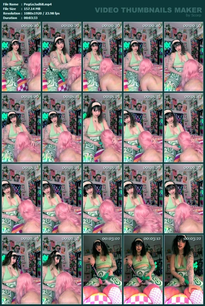 She Was A Natural, But Is A Little Shy - PEGGING GODDESS JADE / JADESJUNGLES - MP4