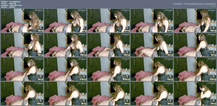 Big Titty Goth Femdom Pegs Sissy Femboy Boyfriend - PENNY PUPILS - MP4