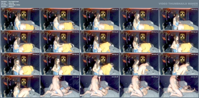 Big Titty Nerdy Girl With Glasses Pegs My Ass! - PENNY PUPILS - MP4