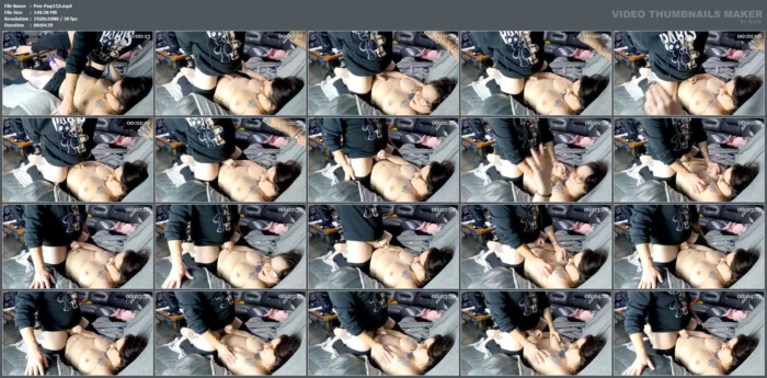 Smoking A Blunt In My Stockings While Riding My Cute Girlfriend With Big Tits! - PENNY PUPILS - MP4