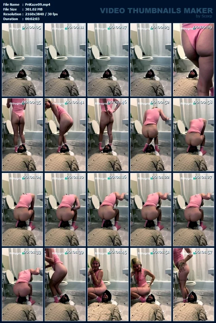 Kazer Feeds Her Slave Her Kandy - PRINCESS KAZER SCAT - MP4
