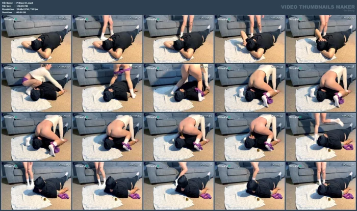 Kazer Punishes Daddy For Her Dirty Room - PRINCESS KAZER SCAT - MP4