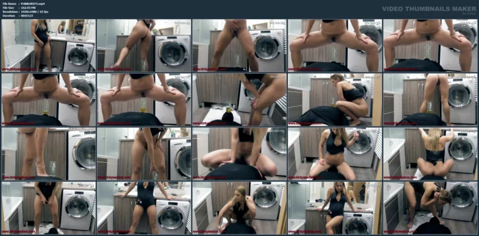 Pee Via Botelle - PRINCESS NIKKI TOILET FEMDOM - MP4