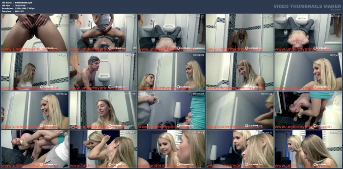 Piss For Him Shoes For You - PRINCESS NIKKI TOILET FEMDOM - MP4