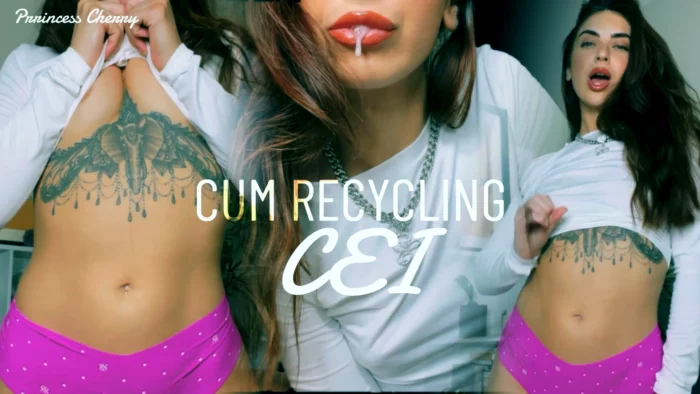 Cum Recycling CEI - PRRINCESS CHERRY - MP4