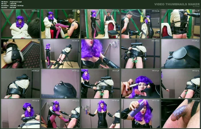 Mature Dominatrix Pours Hot Wax On Dude's Balls And Cock - PROJECT FEMDOM - MP4