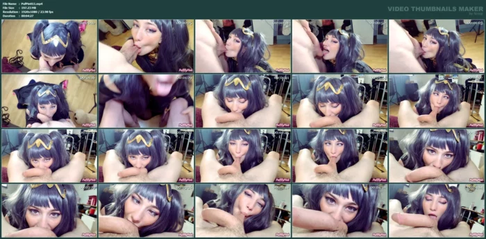 Ball Sucking Sunday! My Favourite Day Of The Week - PUFFFYPINK / BLOSSOM PINK - MP4