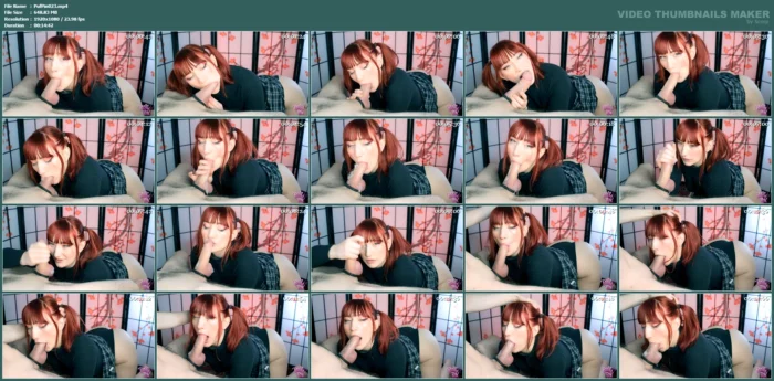 Cock Ring Blowjob - PUFFFYPINK / BLOSSOM PINK - MP4