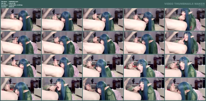 I've Always Wanted To Cosplay An Elf Girl - PUFFFYPINK / BLOSSOM PINK - MP4