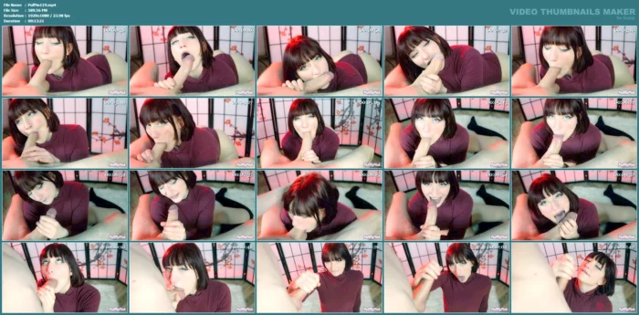 My Humble Attempt At Facial Content - PUFFFYPINK / BLOSSOM PINK - MP4