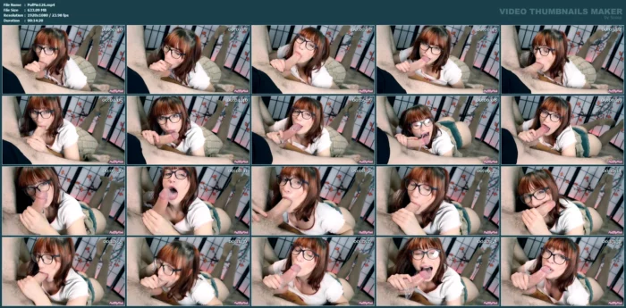 Nerdy Blowjob - PUFFFYPINK / BLOSSOM PINK - MP4