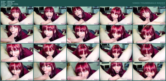 The Mythical One-Shot Ball Sucking Video - PUFFFYPINK / BLOSSOM PINK - MP4
