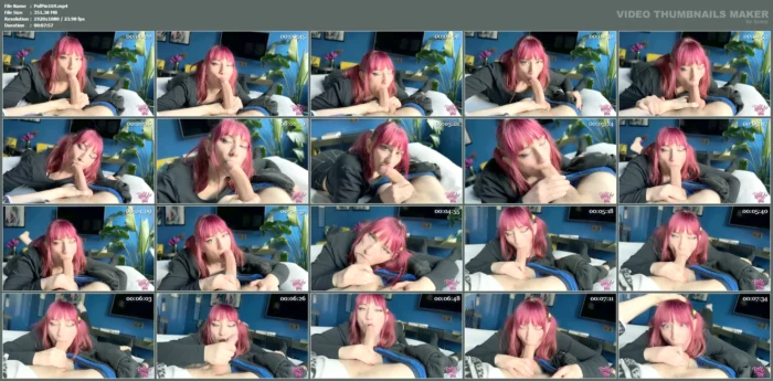 We Spontaneously Filmed This In Our Hotel Room - PUFFFYPINK / BLOSSOM PINK - MP4