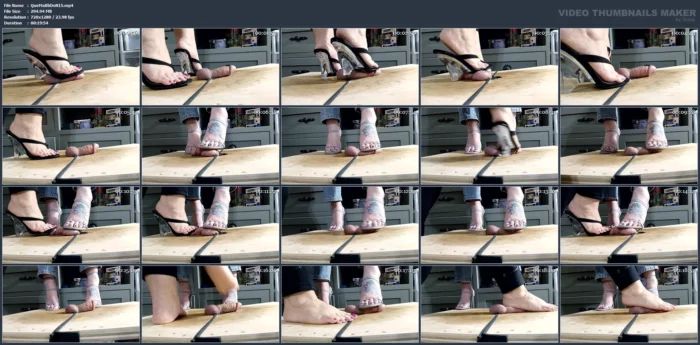 Do You Think You Could Survive 20 Minutes Of CBT With 2 Doms - QUEEN MANDY BALLBUSTING DOM / EMPRESS MICHELLE - MP4