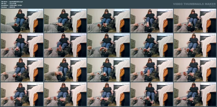 I Spend Your Money You Get Stinky Feet! - QUEEN MANDY BALLBUSTING DOM / EMPRESS MICHELLE - MP4