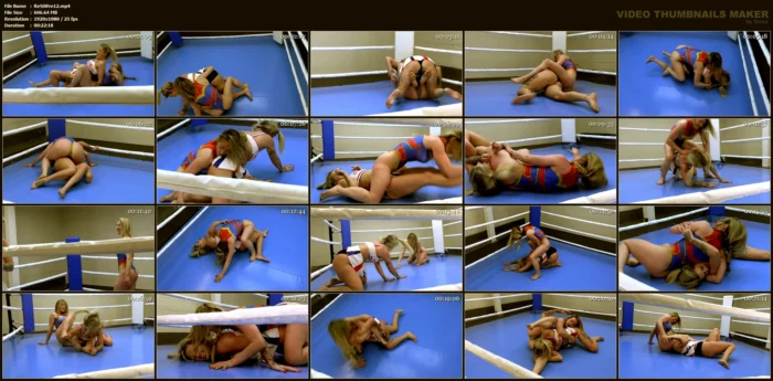 Robyn Quinn V Trouble - RED SIGN WRESTLING - MP4