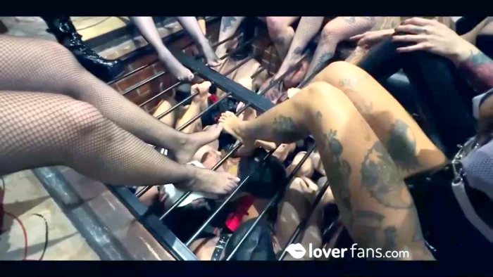 Imagine You Could Taste All These Beautiful Toes While Being Caged And Humiliated - RENA VON CAUSTIC - MP4