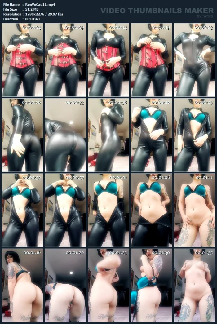 Look Closely But Don't Touch, You Have To Earn That - RENA VON CAUSTIC - MP4
