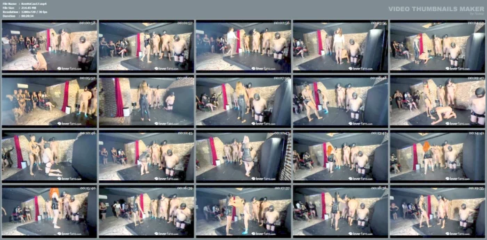 Team Of Your Dreams Play With Some Slapping And Ballbusting - RENA VON CAUSTIC - MP4