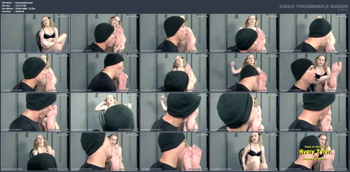 Avery Tyler In Dungeon Foot Worship - ROOTDAWG - MP4