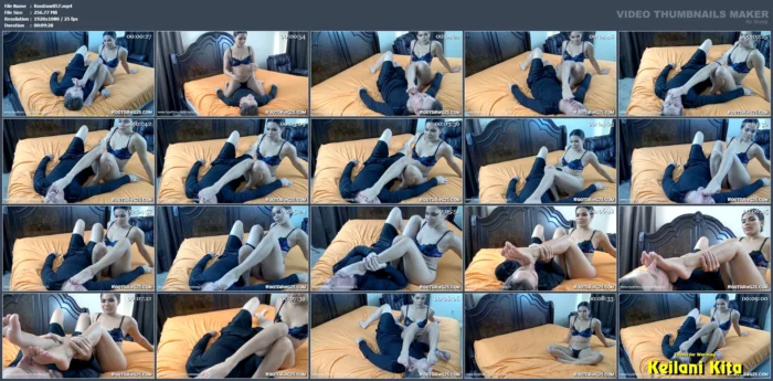 Keilani Kita In Foot Worship Punishment - ROOTDAWG - MP4