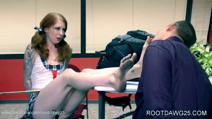 Mara Mayhem In Filthy Foot Worship Blackmail - ROOTDAWG - MP4