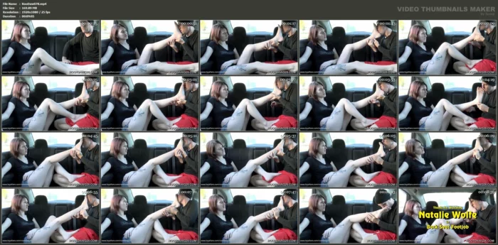 Natalie Wolfe In Back Seat Footjob - ROOTDAWG - MP4