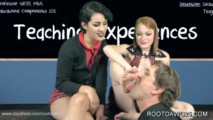 Sedusa & Teagan In Foot Worship Blackmail - ROOTDAWG - MP4
