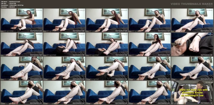 Stinky Feet Domination With Alexandria - ROOTDAWG - MP4